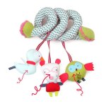 Poussette a enrouler autour du lit, 1 pi�ce, animaux en peluche educatifs pour nourrissons