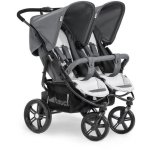 Poussette jumeaux roadster duo slx - grey silver