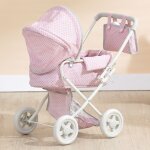 Poussette avec landau nacelle pour poupon baigneur ou poup�e jouet olivias little world ol - 00003