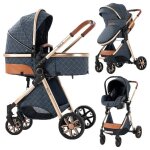 Poussette magic zc pousette trio 3 en 1 poussette pliage automatique pousette jusqu' 30kg 0 - 3ans avec ...