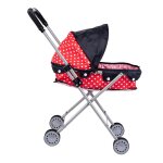 Poussette de poup�e pour b�b�, chariot de pouss�e pliable pour enfants