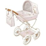 Poussette de poupes - de cuevas - verona - pliable - sac assorti inclus - 81 cm de haut