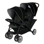 Poussette stadium duo black grey