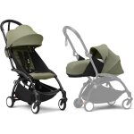 Poussette stokke yoyo3 avec pack nouveau - ne et pack couleur 6 - comprend un cadre noir, un pack couleur ...