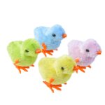 Poussin a remonter, jouets en forme de poulet, en peluche, pour pques, cadeaux de fte, envoi alatoire ...