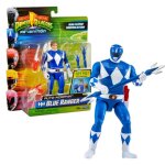 Power rangers power ranger - auto - morphin, figurine articul�e 2 - en - 1, 15 cm, ranger bleu - billy ...