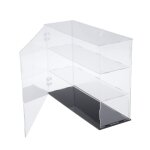 Prsentoir en acrylique a 3 niveaux pour poupes et jouets, botes de protection a collectionner, support ...