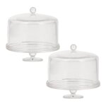 Présentoirs a gâteaux pour maison de poupée - accessoires miniatures transparents pour présentation de ... Présentoirs a gâteaux pour maison de poupée - accessoires miniatures transparents pour présentation de ...