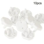 Prise de courant eu, 10 pi�ces, protection de s�curit� pour b�b�s enfants, protection contre les chocs ...