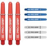 Pro grip shafts - set of 93 colours, multicolour3 size options (courte, interm�diaire, moyenne)dart stems, ...