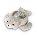 Projecteur phoque aqua dream gris - gris