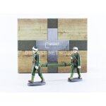 Promocar - 1 / 43 - figurine 2 soldats secours - fs1517l13g02 - promocar