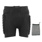 Protecteur de hanche en coton et polyester eva, short de sport rglable rembourr pour le ski et le patinage ...
