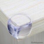 Protection d'angle anti collision pour enfants, coins de table, transparent, cuisine domestique, 4 pi�ces ...