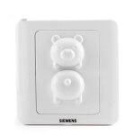 Protection anti - choc electrique pour enfants, 6 pi�ces, prise de courant, mignon, protection de s�curit� ...