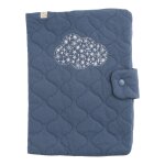 Protège carnet de santé en coton matelassé Protège carnet de santé en coton matelassé