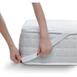 Protge matelas bb 70 x 140 cm impermable - alse 70x140 en coton respirant avec 4 coins elastiques ...