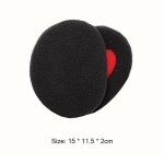 Prot�ge - oreilles sans bande pour femme et homme, 1 paire, prot�ge - oreilles d'hiver, epais, en peluche, ...
