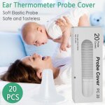 Protge - oreilles universel pour thermomtre pour bb, couvre - oreilles, couvre - sonde marron, remplacemen ...