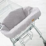 Protège siège chariot caddie pour bébé roba style - housse de caddy avec sac de transport - gris clair ... Protège siège chariot caddie pour bébé roba style - housse de caddy avec sac de transport - gris clair ...
