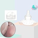 Prot�ge - t�tons r�utilisables en silicone pour m�res, bouclier de protection des mamelons, pour lait ...