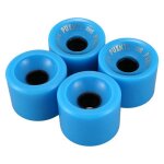 Puente 4 pices roues de skateboard cruiser roues pu roues long board cruiser avec roulements abce - ...