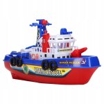 Pulvrisation automatique de bateau de pompier jouet
