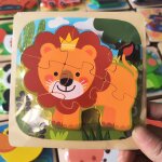 Puzzles 3d en bois pour tout - petits, planches a main, jouets tangram, jouets pour bbs, vhicule de ...