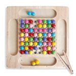 Puzzle en bois pour enfants, perles, entra�nement a l'�limination, a l'attention et a la concentration, ...