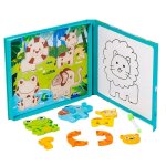 Puzzle en bois pour tout - petit, jouets educatifs d'apprentissage, jeu de voyage avec tige montessori, ... Puzzle en bois pour tout - petit, jouets educatifs d'apprentissage, jeu de voyage avec tige montessori, ...