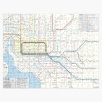 Puzzle en bois plan des trains et des tramways de melbourne 300 pices 38x26 cm jouet dcoration mura ...