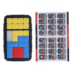 Puzzle coulissant pour enfants, d�veloppez vos comp�tences de r�flexion logique, puzzle portable, jouet ...
