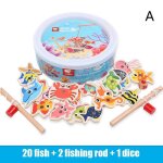 Puzzle educatif montessori pour bb, jeu de pche interactif pour enfants, 20 / 60 pices, jeu de dessin ...