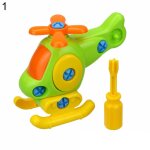 Puzzle pour enfants, d�montage d'avion, assemblage de petits jouets de train, dessin anim�, voiture, ...