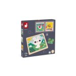 Puzzle janod trio 9 pi�ces