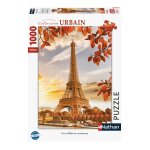 Puzzle n nathan puzzle 1000 p - tour eiffel en automne Puzzle n nathan puzzle 1000 p - tour eiffel en automne
