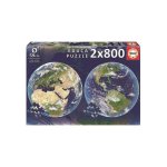 Genuine 2x800 puzzle rond plan�te terre