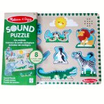 Puzzle sonore animaux du zoo