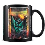 Pyramid international dragons noirs de tasse de petit dejeuner et donjons a porte ouverte