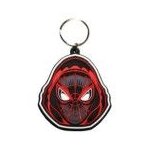 Pyramid international spider - man miles morales (hooded) rubber keychain, porte - cl�s mixte, multi, ...
