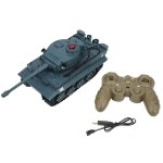 Q85 2. 4g rc tank 1 / 30 tlcommande rservoir jouet enfants enfant vhicule modle jouet cadeau bleu ...