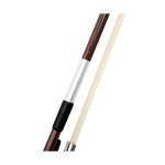 Qa - 18 archet de violon 4 / 4 acajou brsilien pur prle blanc shell argent sheepskin hand rest bow