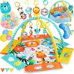 Qkids multi - 3en1 - tapis d'eveil bebe - arche a jouets - sensoriels jouets Qkids multi - 3en1 - tapis d'eveil bebe - arche a jouets - sensoriels jouets