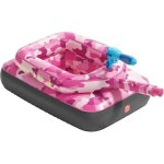 Qpau flotteur de piscine enfant avec canon a eau, jouet gonflable epais 0, 35 mm, 3 - 6 ans.