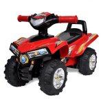 Quad a chevaucher enfant rouge avec son et lumière Quad a chevaucher enfant rouge avec son et lumière