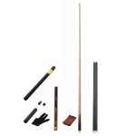 Queue de billard articul�e - duoku - 1447, 8 mm - canne avec rallonge - embout en cuir de 9, 5 mm et ...