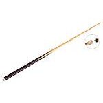Queue de billard standard monobloc 1m23