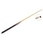 Queue de billard standard monobloc 1m36