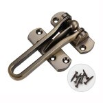 Quincaillerie anti - vol, boucle, barre de porte, chambre a coucher, serrure pour enfants, cha�ne de ...