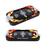 Qumox 2 en 1 table de hockey sur glace jeu de type concurrentiel table de football de football parent ...